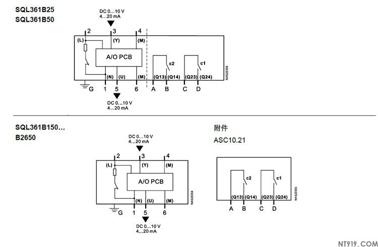 西门子蝶阀执行器SQL321系列/SQL361系列(图9) 11.jpg